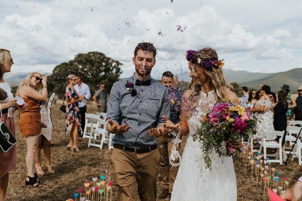colourful wedding inspiration