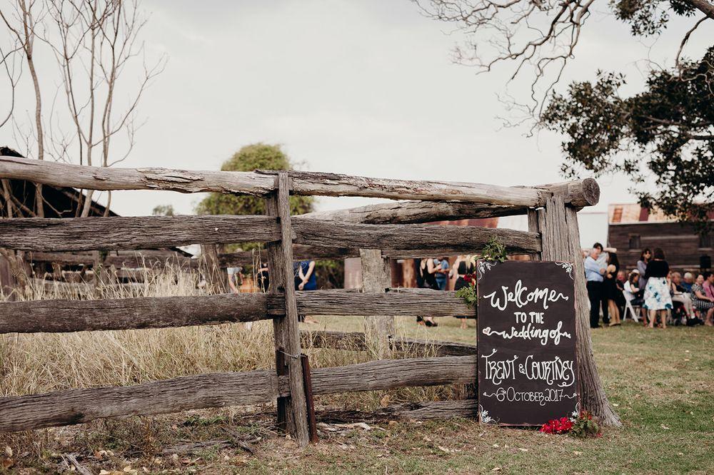 rural QLD wedding